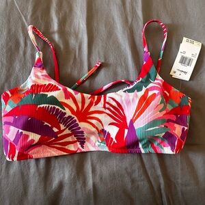 Raisins Multicolor Tropical Bikini Top